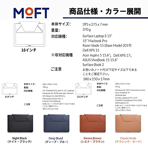 MOFT ノートパソコンスタンド PCスタンド PCケース キャリーケース スタンディングデスク 角度調整 スタンディングデスク 軽量 MacBook デスク 薄型軽量 の商品画像 6