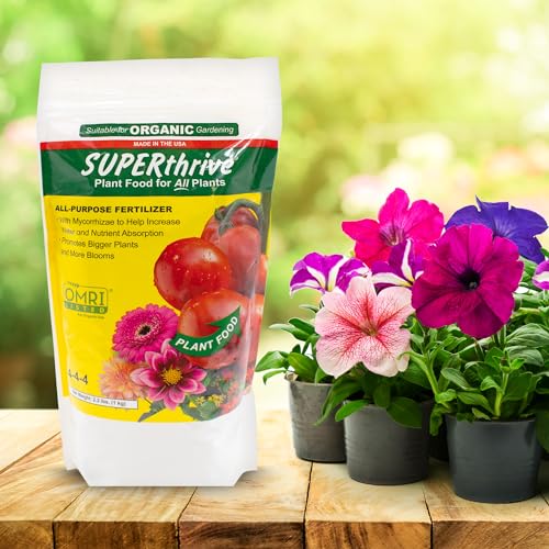 Image of SUPERthrive Organic All-Purpose Plant Food, Solid Granular 4-4-4