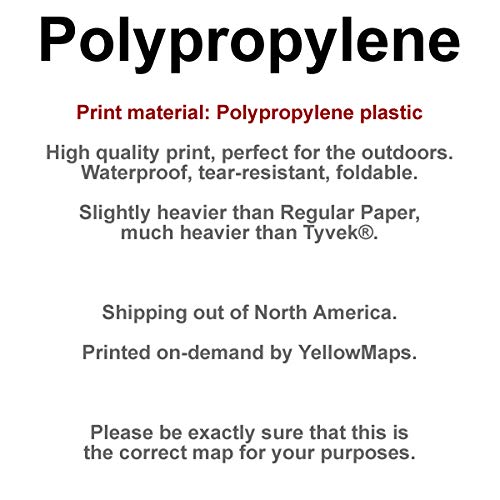 YellowMaps Port Alexander AK topo map, 1:250000 Scale, 1 X 2 Degree, Historical, 1952, Updated 1955, 22.9 x 24.5 in - Polypropylene