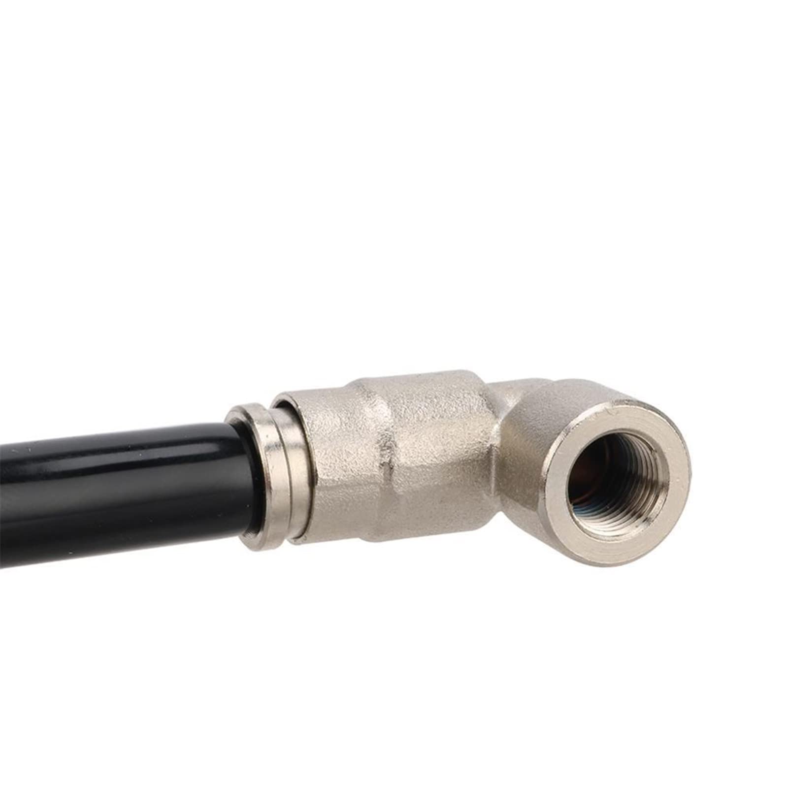 Giardino all'aperto 10 pezzi 1/8quot; Filettatura femmina a 3/8quot; Connettore a gomito in metallo Connettore for tubo acqua da giardino 1/8quot; Ugelli Attacchi rapidi for tubi da 9,52 mm Raccordi p