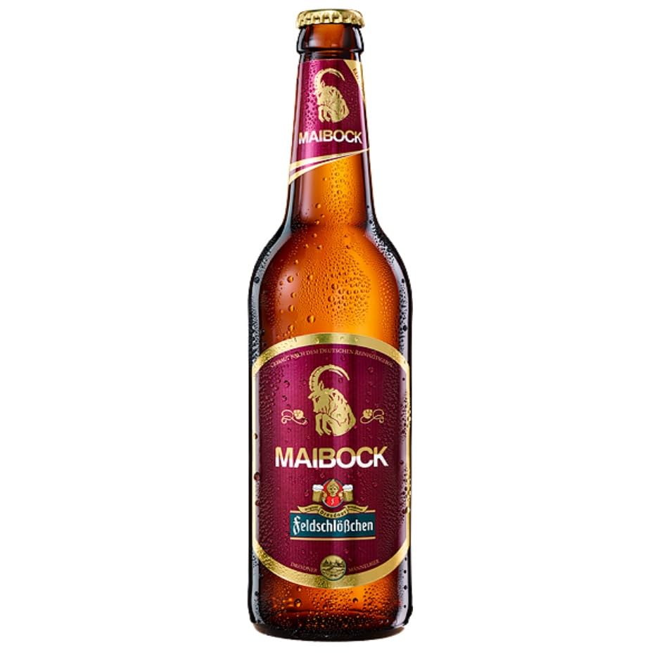 Bierpaket Maibock 4 Verschiedene Sorten und 2 Frühlingsbock aus Deutschen Brauereien 0,5 Liter Alk. 7,2% - 5,9% Vol.
