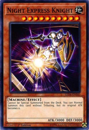 Amazon.com: Yu-Gi-Oh! - Night Express Knight - LED4-EN040