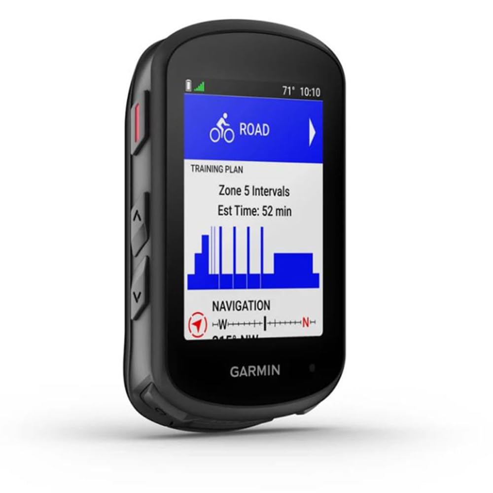 Garmin Edge 540, Ordinateur de vélo GPS compact, appareil uniquement 010-02694-00 - Ensemble avec cadre de vélo Deco Essentials et support de téléphone portable Deco Gear CPS - Protection exclusive de