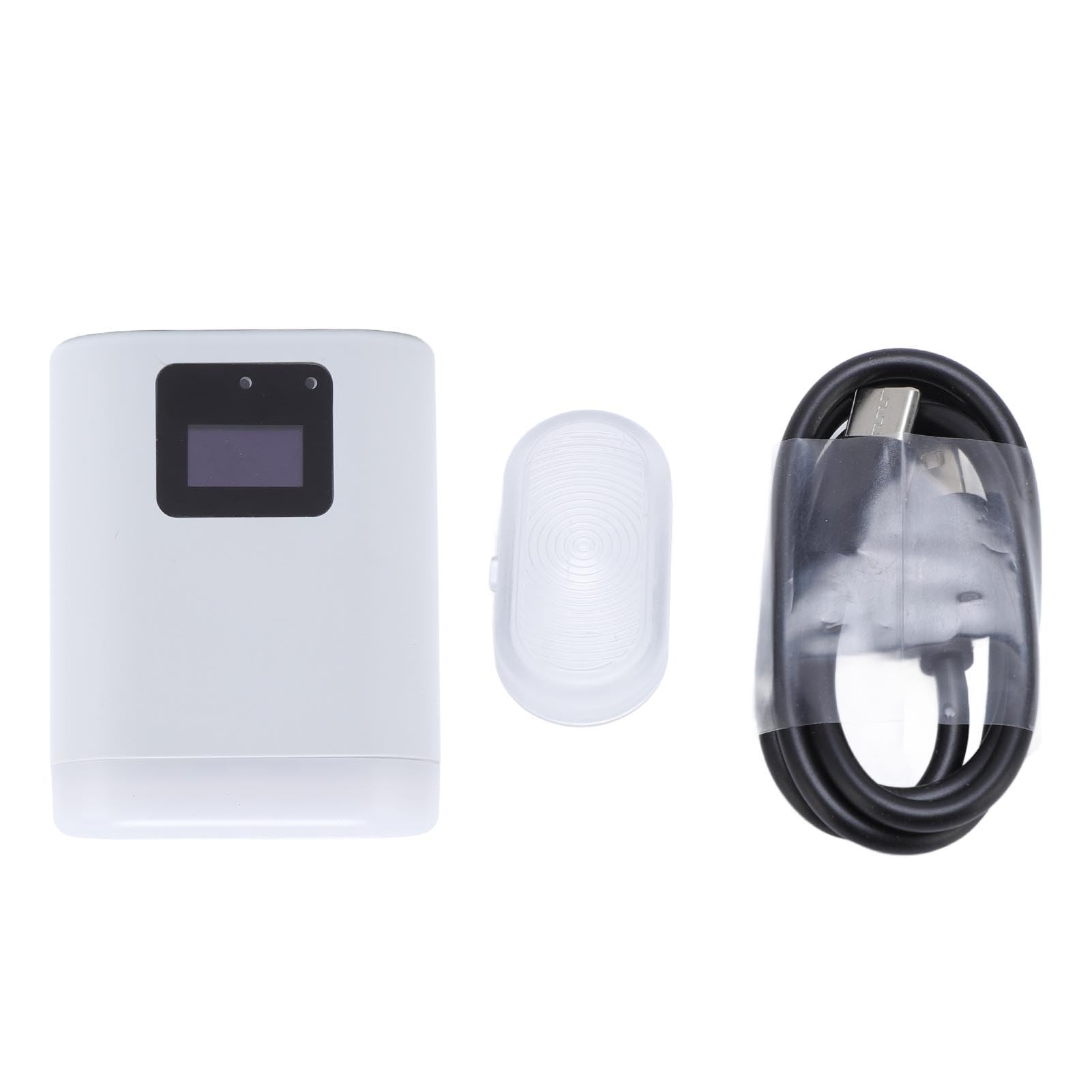 Camera Flash with Universal Hot Shoe Mount, Rechargeable 5600K Brightness Portable Flash Built in Screen, 8 Levels Brightness Adjustment 3.7V Camera Flash for Travel Photography