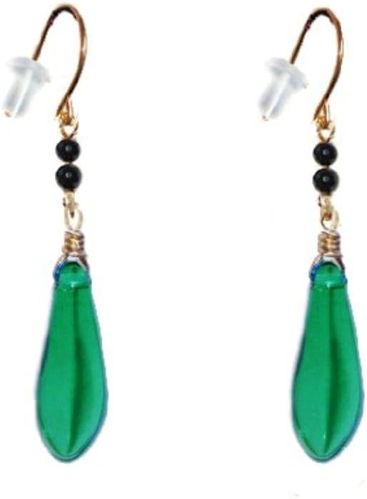 18金【翡翠】と【真珠】ドロップピアス k18ピアス ティアドロップ 18金ピアス 翡翠 パール 淡水真珠 ロング