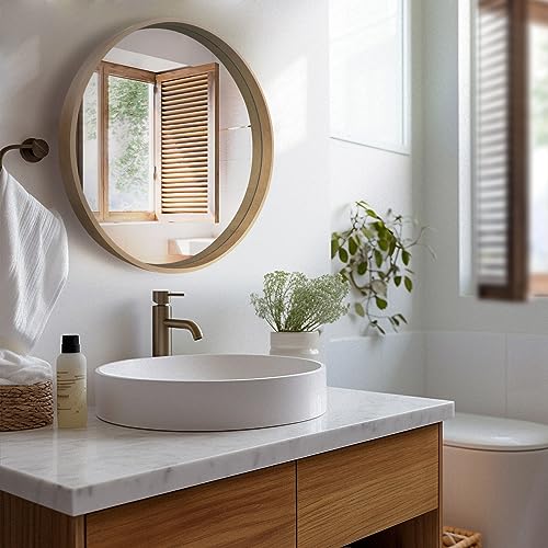 WallBeyond-Round-Wood-Mirror-24-inch-Circle-Wall-Mirror-for-Bathroom-Round-Wall-Mirror-for-Wall-Decor-Vanity-Entryway-Living-Room-Natural