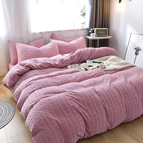 Franela 4 Piezas Juego De Ropa De Cama Estilo Nórdico Premium Color S