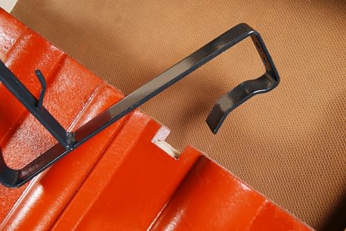 Complete sneeuwtrimmer set 1,5 m lang, met 2 beugels voor dakstenen en dakpannen om aan de batten te hangen - Afbeelding 3