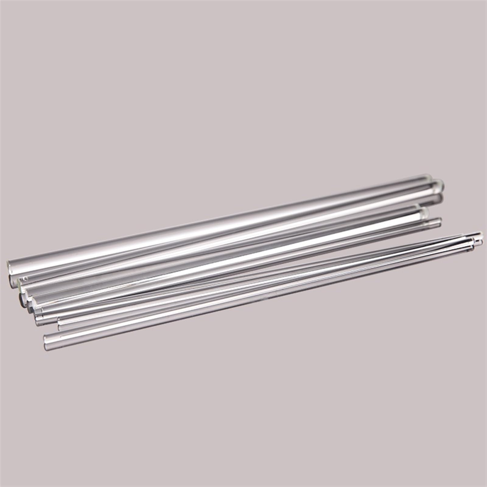 barre di miscelazione di vetro di borosilicato, Confezione da 10 bacchette di agitazione for becher in vetro borosilicato da 300 mm/350 mm(5x300mm)