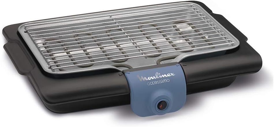 Moulinex Accessimo Barbecue da tavolo elettrico, Griglia rimovibile, Potenza 2100 W, Made in France BG134812 Moulinex Accessimo Barbecue da tavolo elettrico, Griglia rimovibile, Potenza 2100 W, Made in France BG134812
