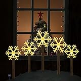 Christmas Solar Landscape Lights Outdoor Solar Pathway Lights Stake Lights Garden Decorative Lights...