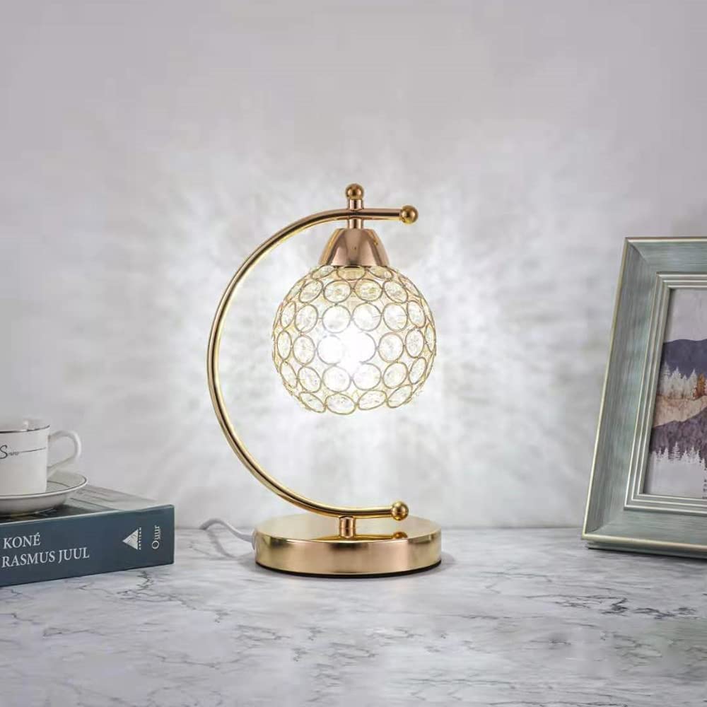 Lampada Da Scrivania Contemporanea Calven Legno Marrone 1 Luce E27