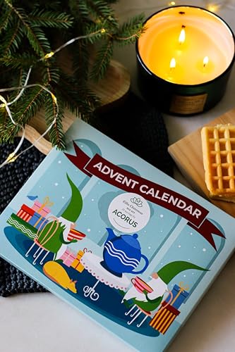 Image of Tea Advent Calendar 2025 Elfin by Acorus - 8 Christmasy flavors - 24 tea bags For The Christmas Countdown - Gift Idea For Christmas - Limited Edition