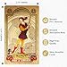 KIINO 78 Gold foil Tarot Cards with Guide Book Tarot Deck for Beginners and Professional Player with Box Tarot PVC Durable Waterproof Wrinkle Resistant