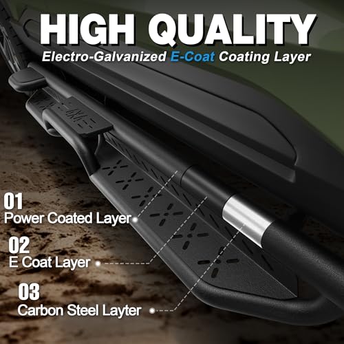 Estribos para Silverado y Sierra 2019-2025 de acero carbon miniatura 4