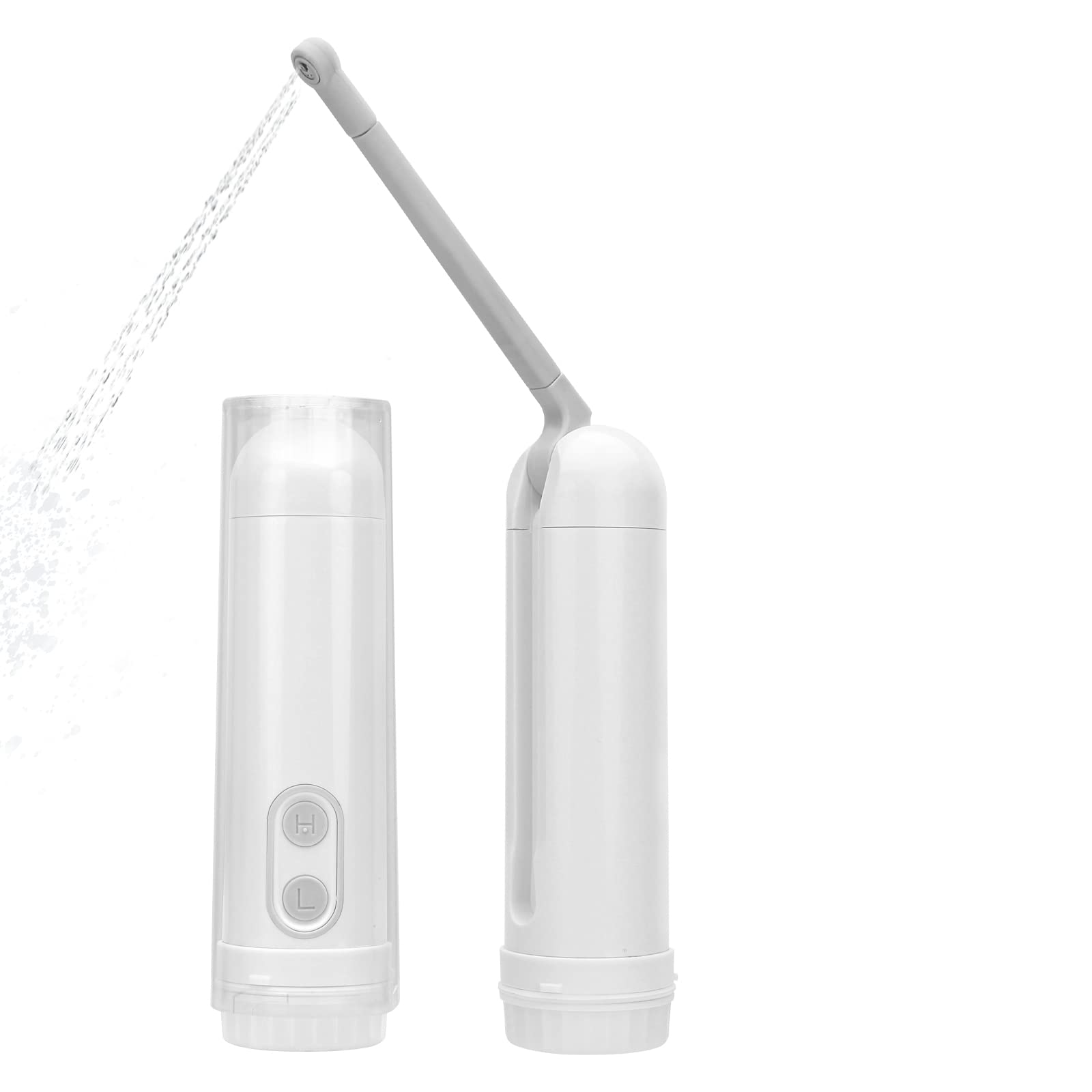 ARAJON Personal Portable Travel Bidet, Handheld Electric Bidet Sprayer Shattaf with 2 Speeds Options, IPX6 Waterproof for Toilet Hygiene Cleaning