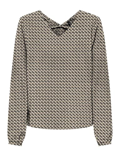 Onlnova Life Elite L/S Mallory Top AOP, Chipmunk/AOP : 588 Breaker Geo, S
