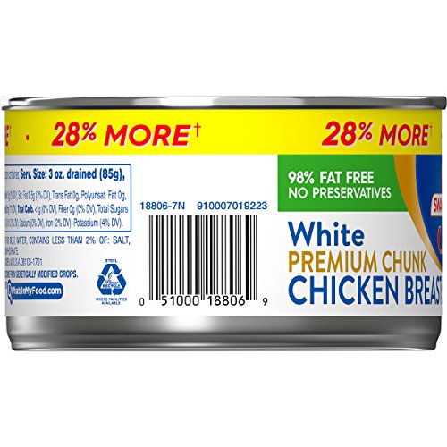Swanson White Premium Chunk Canned Chicken Breast In Water, Fully