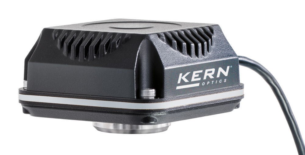 Kern ODC 824 - C-Mount Cámara para microscopios, para las aplicaciones habituales en microscopía, Resolución: 3,1 MP, Interfaz: USB 2.0, FPS: 11,5-45, Tamaño del sensor: 1/2"