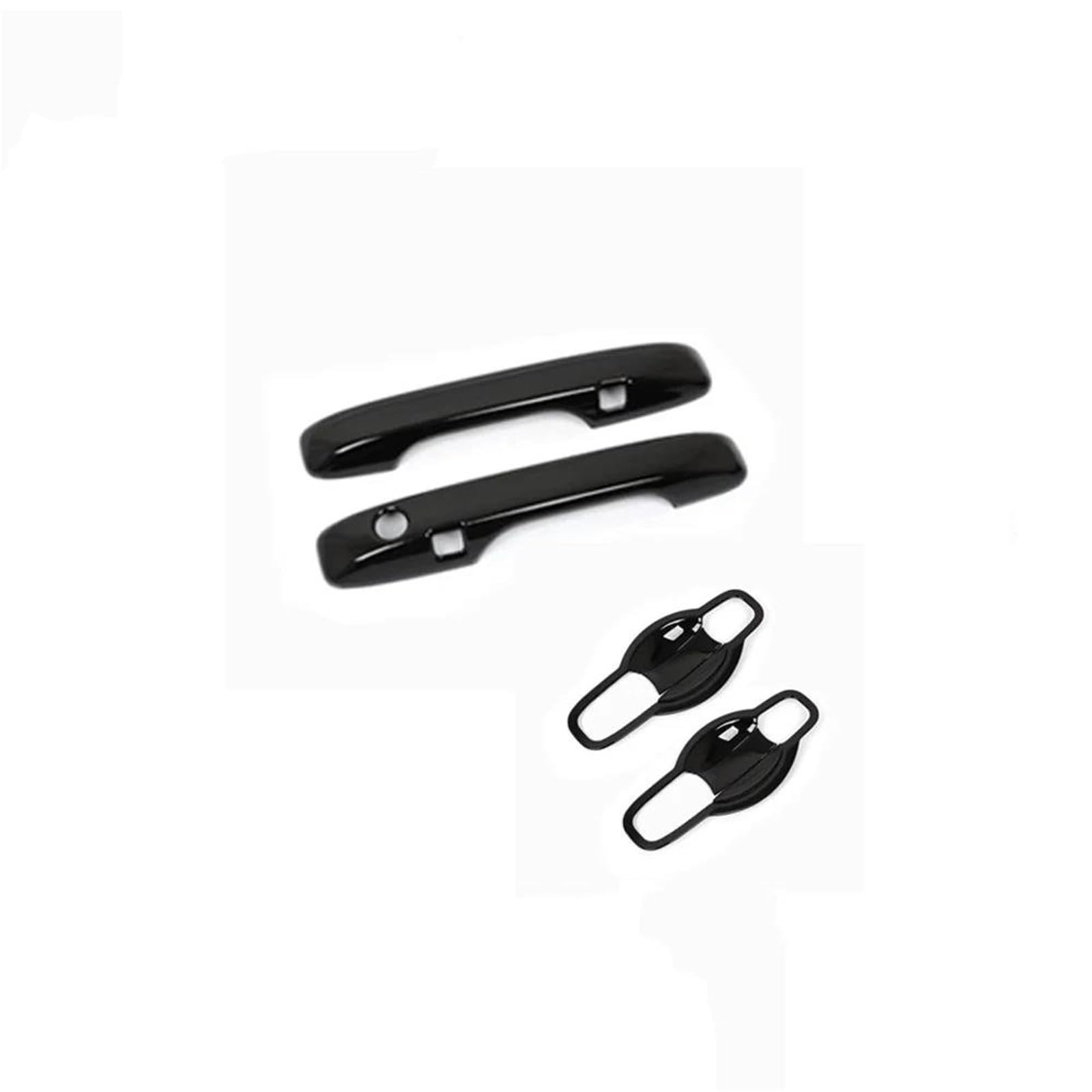 KJHOPY Car Accessories Door Handle Cover Pad Sticker Trim for HR-V HRV RV for Vezel 2022~2025 2023 2024(Style 6)