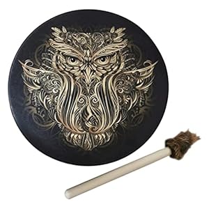 Eldflrurb Drzewo Życia Bęben Szamański 25 cm