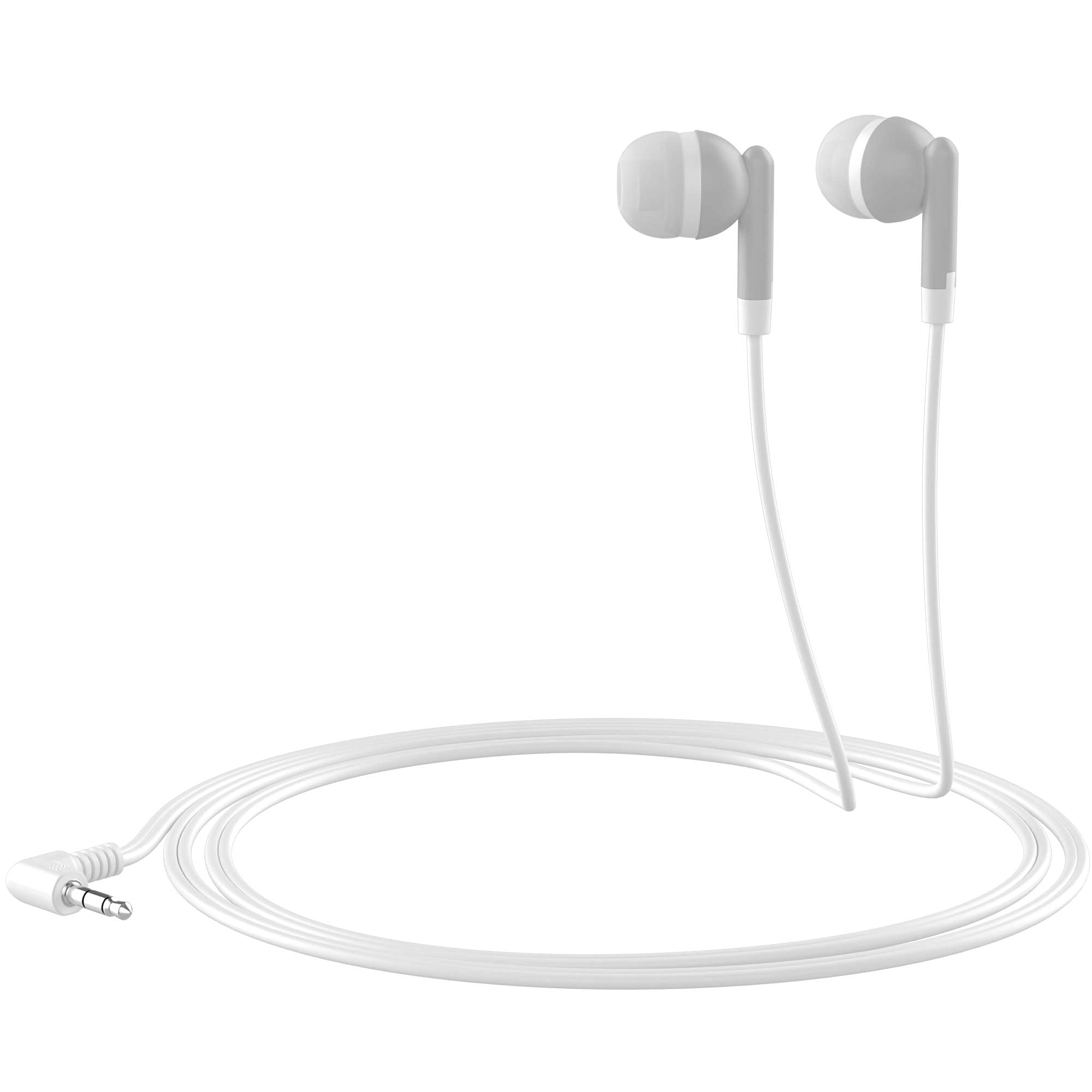 Maeline 300 Pack Gray Earbuds 3.5 mm Plug - Dettaglio