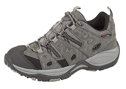 Johnscliffe Mens Kathmandu Approach Trekking Shoes, Grey Black, 12