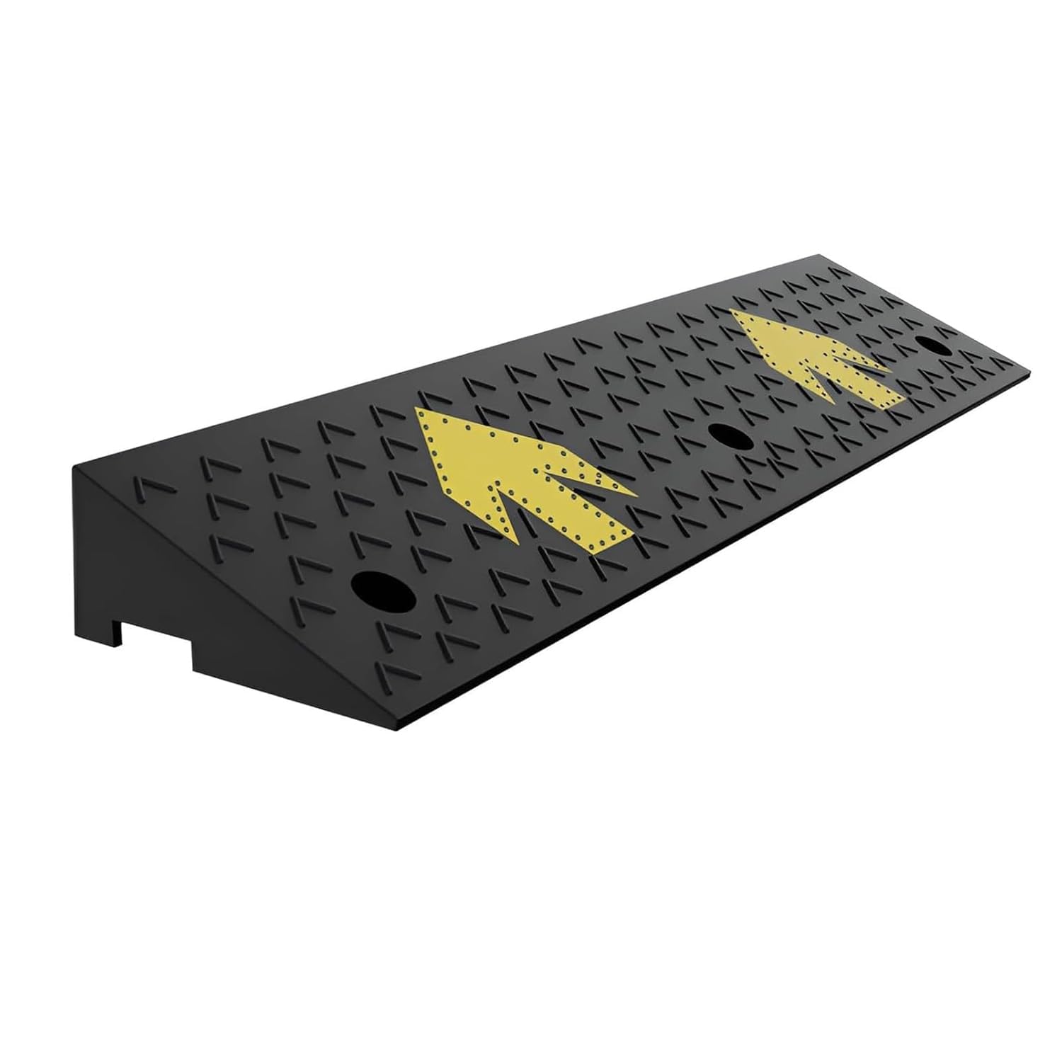 Rampy gumowe Gumowa rampa krawężnikowa, przenośna progowa, antypoślizgowa podjazdowa i chodnikowa(10cm/3.94in)