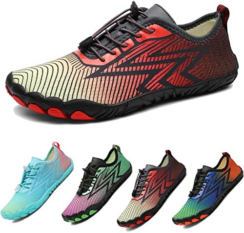 Womens Mens Water Shoes Barefoot Beach Swim Shoes Quick Dry Aqua Sock Shoes for Outdoor Diving Surf Pool Walking Yoga