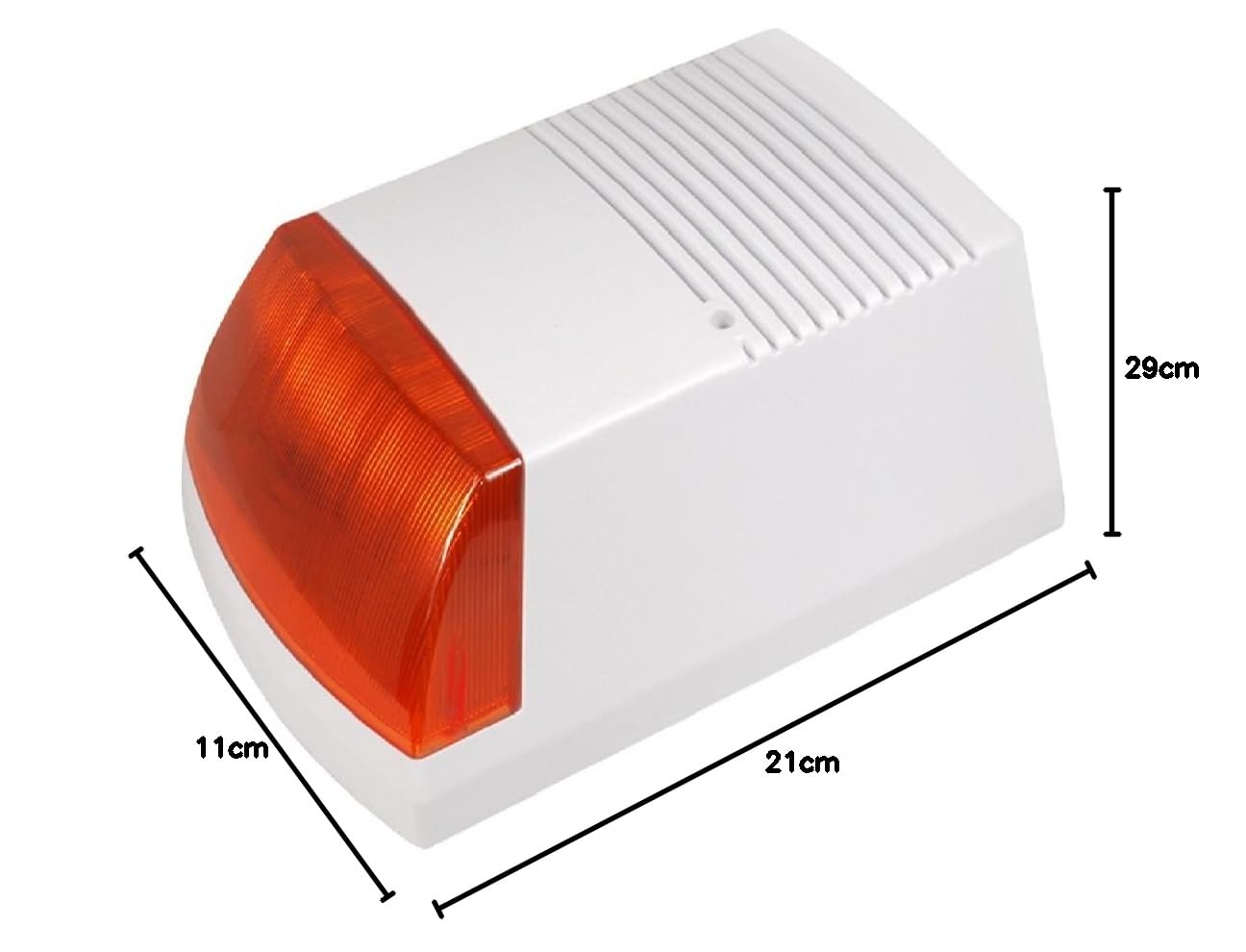 Allerme Fittizia ad Energia Solare Sirena LED per Esterni DUMMY DC3300