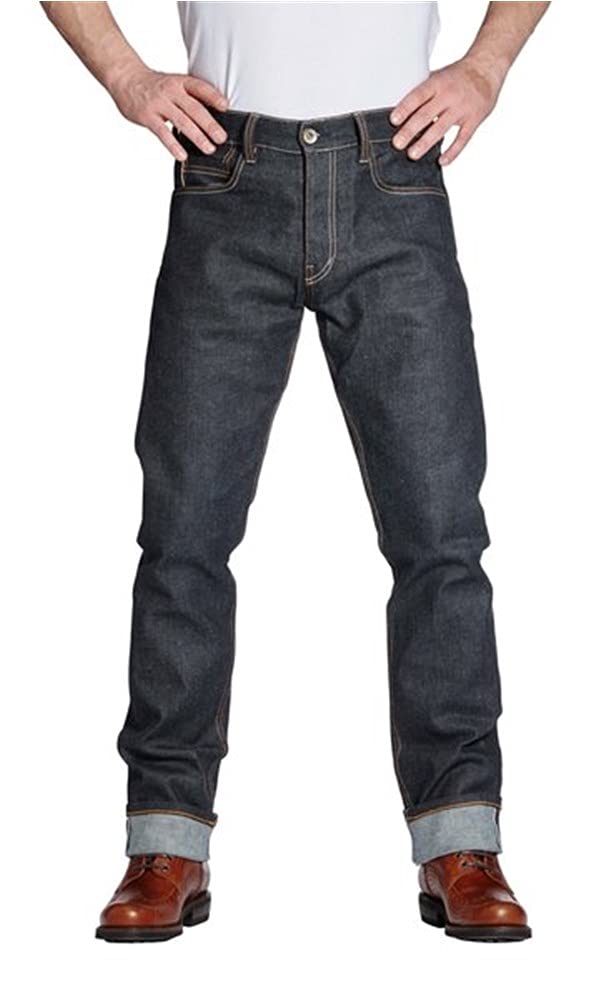 Rokker Iron Selvage Draw Dżinsy motocyklowe, niebieski, 38