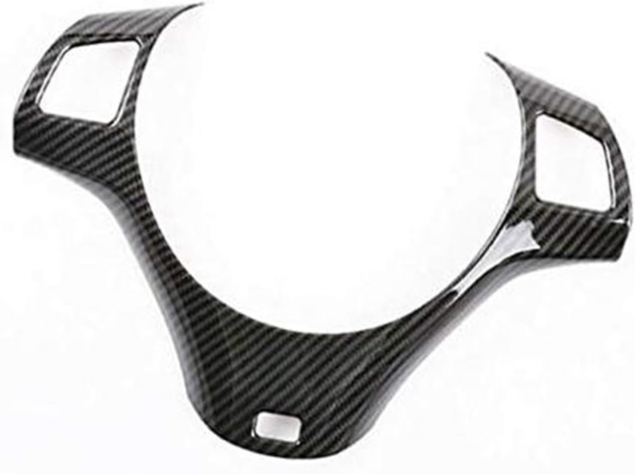 for BMW, 3 Series E90 E92 E93 2005-12, Carbon Fiber Style Car Steering Wheel Decoration Cover Trim Accessories Steering Wheel Decorative Sticker