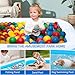 Inflatable Swimming Pool, 71” x 51” x 28” Full-Sized Blow Up Pool, Kids Family Pool for Summer Water Party, BPA-Free Above Ground Blow Up Kiddie Pool Ball/Sand Pit, Outdoor, Garden, Backyard