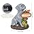 NINNSSOT Solar Garden Decor Outdoor Yard Decoration, Dog Statue with Solar Butterfly Light for Home Garden Patio Balcony Lawn Ornaments, Birthday Dog Lovers Gifts for Women, Mom, Grandma