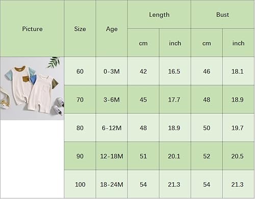 Bagilaanoe FL-US40-RV-G391A4 Summer Outfit One Piece Clothes Infant Newborn Baby Boy Romper Jumpsuit Short Sleeve Bodysuit Overalls Patchwork Shirt  thumb #6