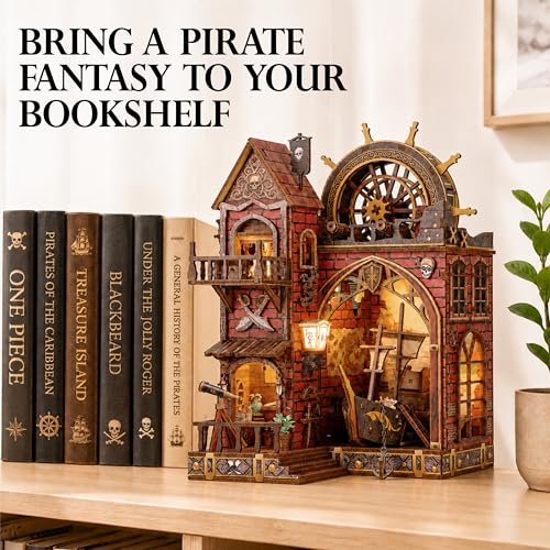 ISSEVE Pirate Castle Book Nook Kit thumbnail 2