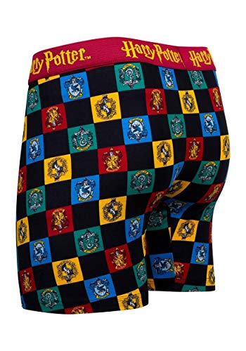 Underboss Mens Harry Potter Hogwarts House Mascots Boxer Brief4