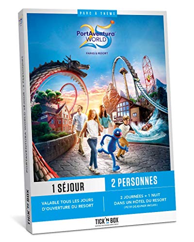  Tick&Box - Coffret Cadeau Séjour Parc PortAven...