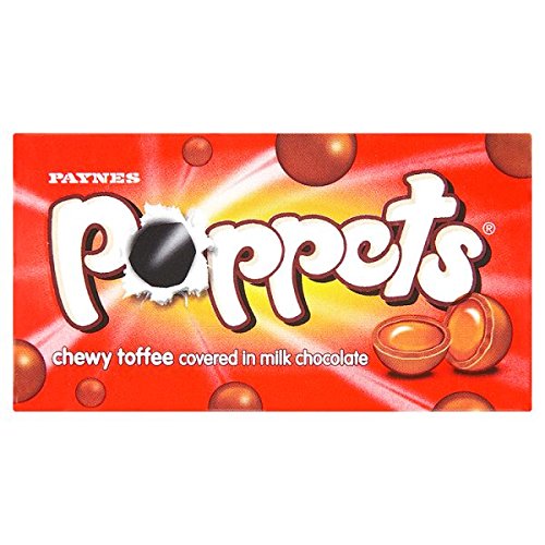 Paynes Poppets Chewy Toffee 40g x 36 Boxes Trade CASE