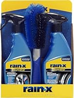 Rain-X Autofelgenreiniger und Reifenglanz mit Felgenbürste – Packung 2 x 500 ml