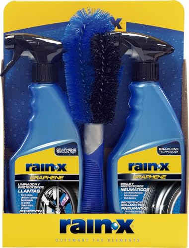 Rain-X Limpia y Abrillantador de Neumáticos 2x500ml