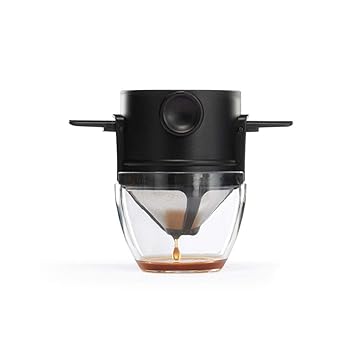 MNTT Coffee Dripper,Mini Collapsible Tea Stainless Steel for Coffee Holder Cafe Home Office Filter Cup Fi