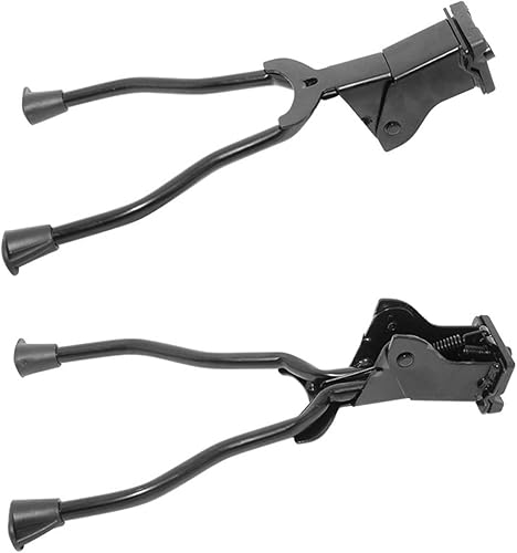 Miniatura 3 de KUNANG Soporte para bicicleta, soporte para bicicleta, soporte de bicicleta de hierro de doble pierna para bicicleta de montaña, bicicleta de