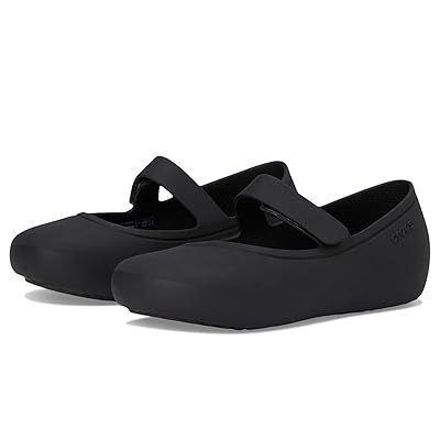 Crocs Kids Brooklyn Ballet Flats (Toddler) Kids Girl Shoes Black