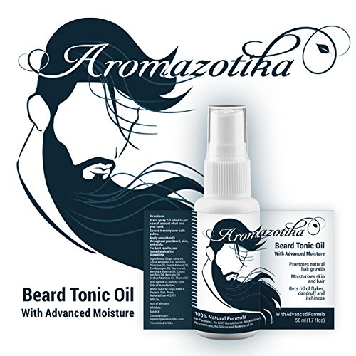 Men's Beard & Hair Growth Tonic Oil with Advanced Moisturizer(50ML)100
