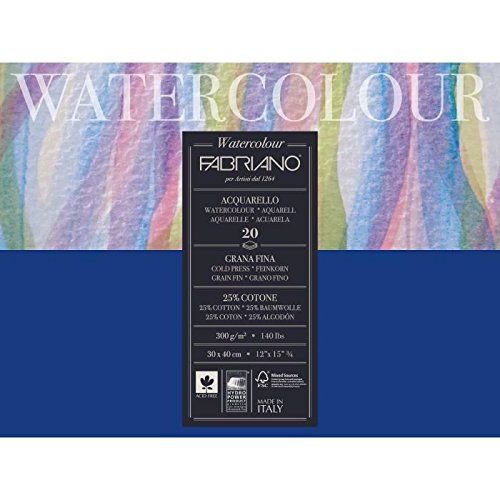 See full amazon price history chart for Fabriano Studio Watercolor Blocks CP 300 GSM 30 X 40 cm 20 Sheets Fabriano Studio Watercolor Blocks CP 300 GSM 30 X 40 cm 20 Sheets (B004FRC1RY) Amazon Price History, Amazon Price Tracker