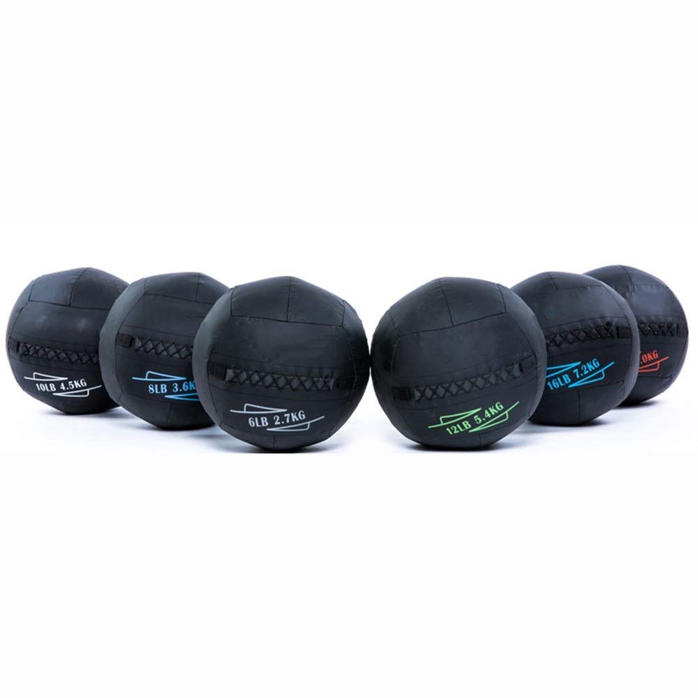 Balls AGYH Medizinbälle Weicher Medizinball, Leder Squash Fitness-Kugel for Easy Grip, Kann Kern Stärken Muskeln, Aerobic, Krafttraining, 8 Gewichte Optional (Size : 30LB)
