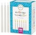 The Dreidel Company 44 White Hanukkah Candles For All 8 Nights of Chanukah (1)