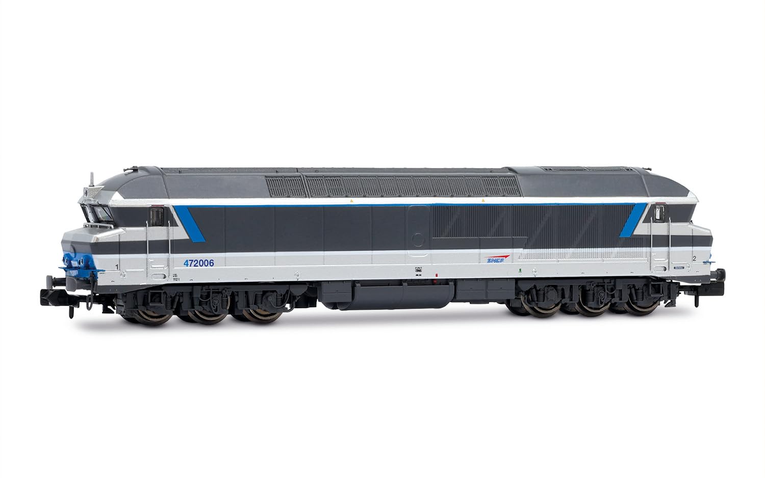 Arnold HN2653S SNCF, diesel locomotive CC 72006 "Multiservice" with red SNCF logo, ep. V, with DCC Sound Decoder Locomotive - Diesel