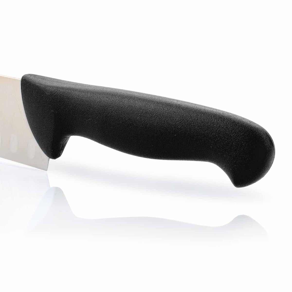 Arcos Seria 2900, nóż Santoku z trzpieniem, ostrze ze stali nierdzewnej 180 mm Nitrum, czarny uchwyt z polipropylenu
